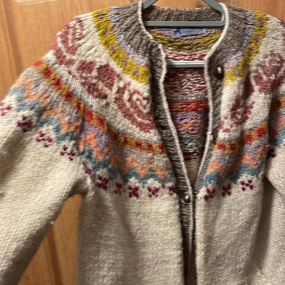 Vintage Mad River Imports wool cardigan - Picture 5 of 6